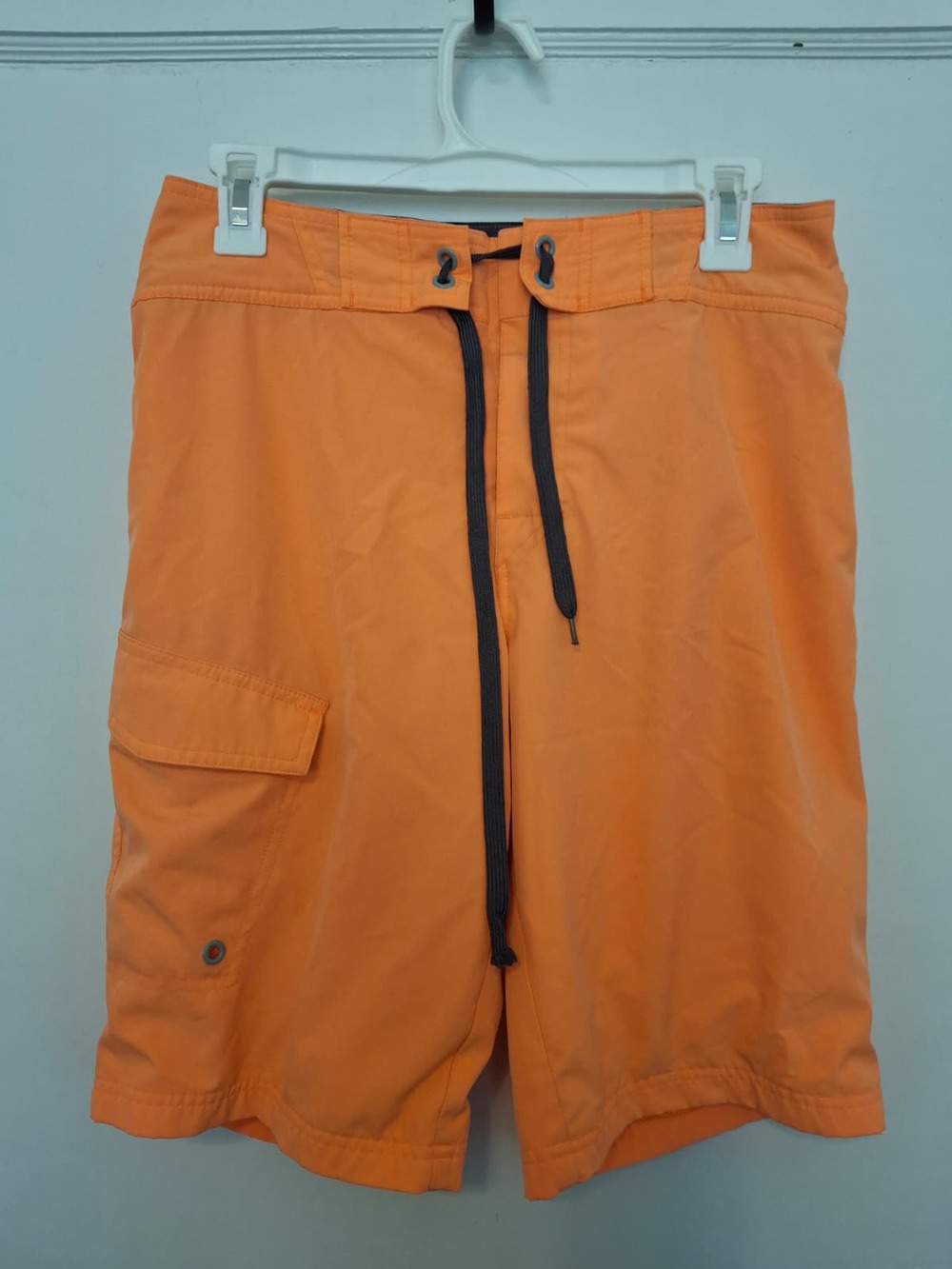 Mossimo Men's Orange Swim Trunks, Size 28
